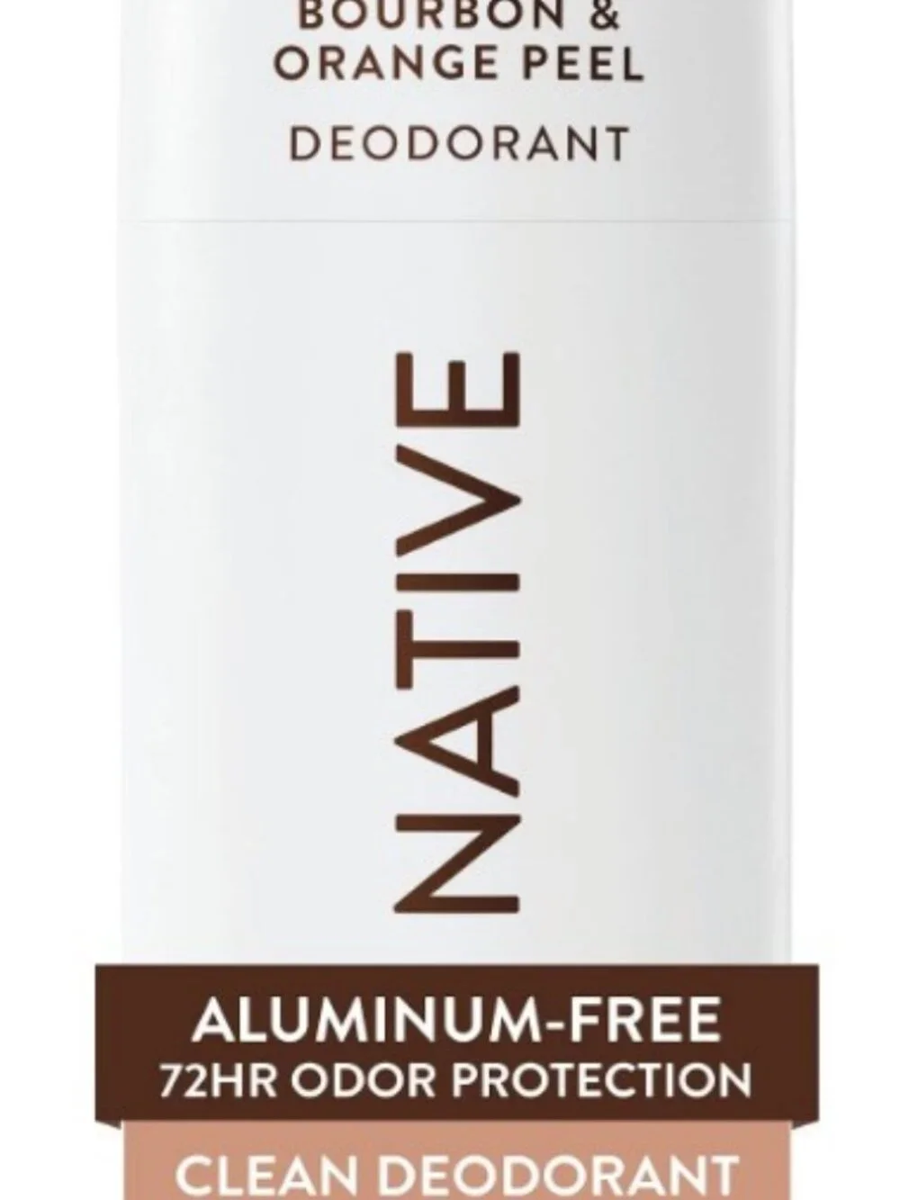 Native Deodorant 72 Hour Odor Control, Deodorant Bourbon & Orange Peel 2 pk